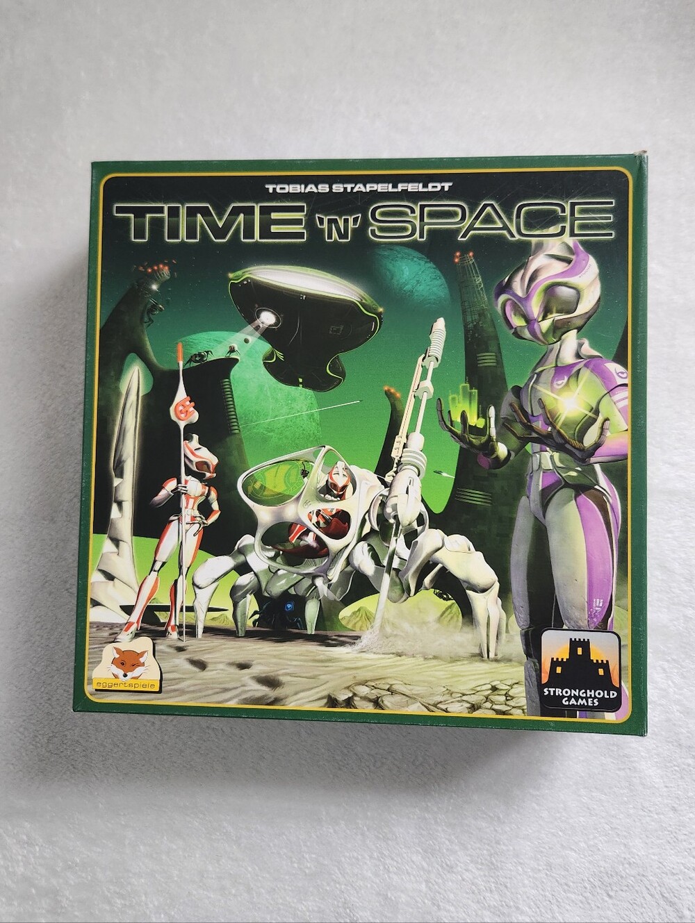 Time 'N' Space Board Game Stronghold Games 100% Complete 2013 Strategy